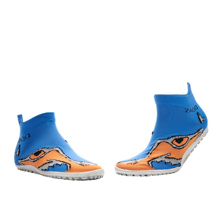 SOQQ Eye Orange Blue - ZAQQ Barfußschuhe