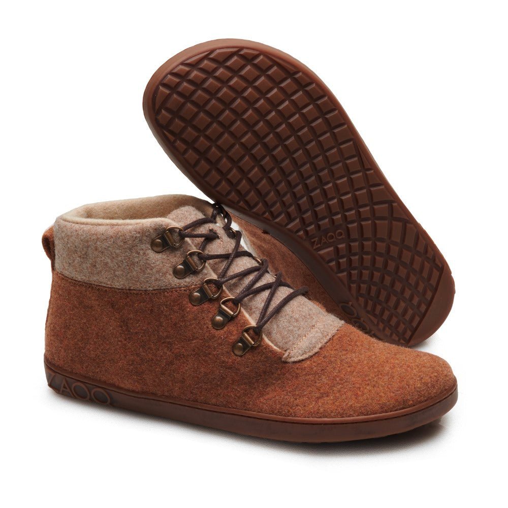 LIQE Mid Toffee - ZAQQ Barfußschuhe