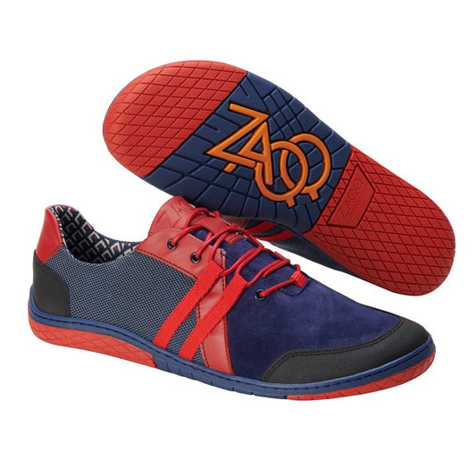 QARLTON Blue - ZAQQ Barfußschuhe