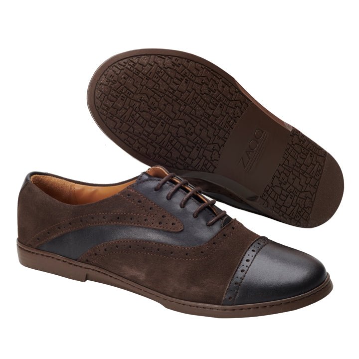 QENTLE Dark Brown - ZAQQ Barfußschuhe